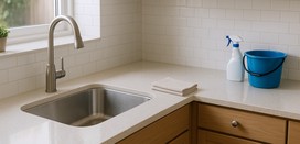 I will scrub your kitchen this Saturday