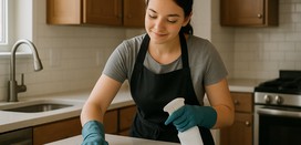 Need a house cleaner to scrub the spots