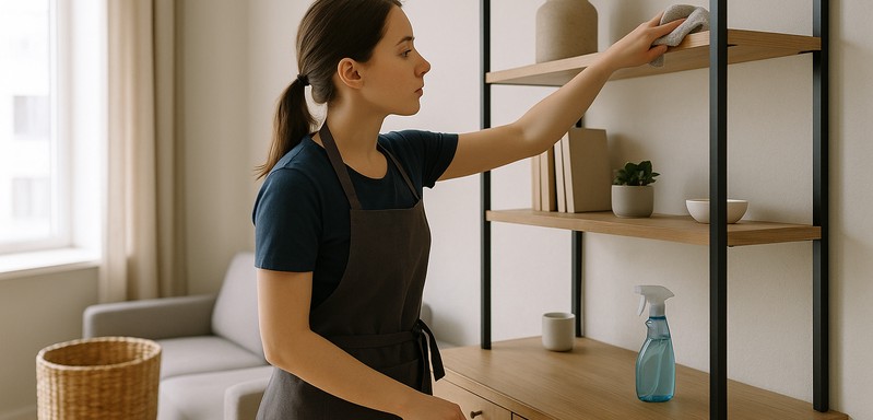 I will clean your apartment same-day