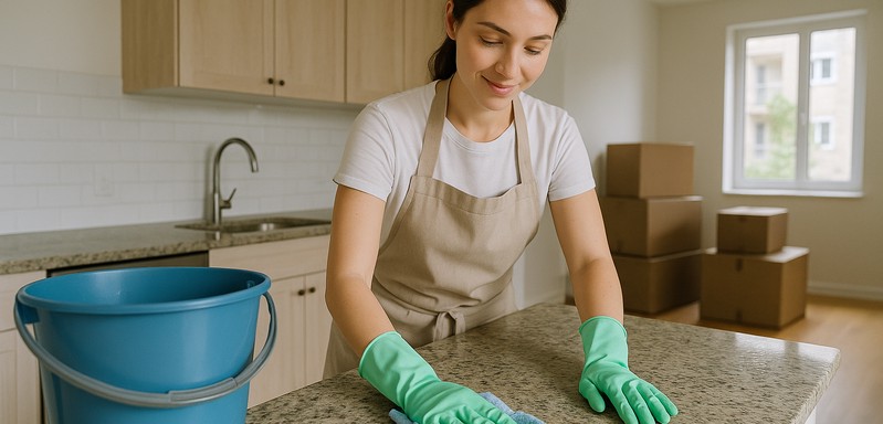 I will clean your new place before move-in