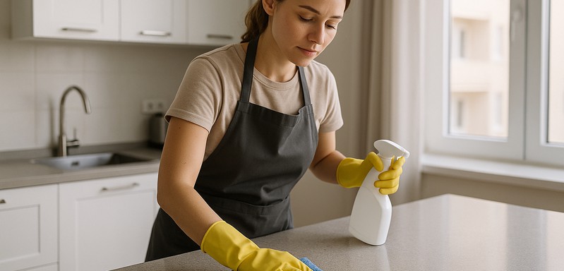 I will clean your new place before you unpack