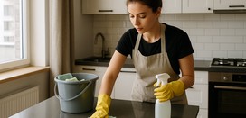I clean the spots most cleaning ladies skip