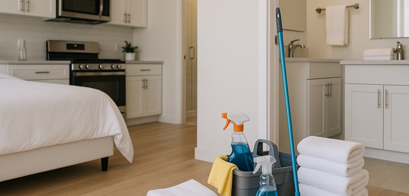 I will clean your Airbnb before same-day check-in
