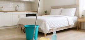 I will clean your housekeeper turnover fast