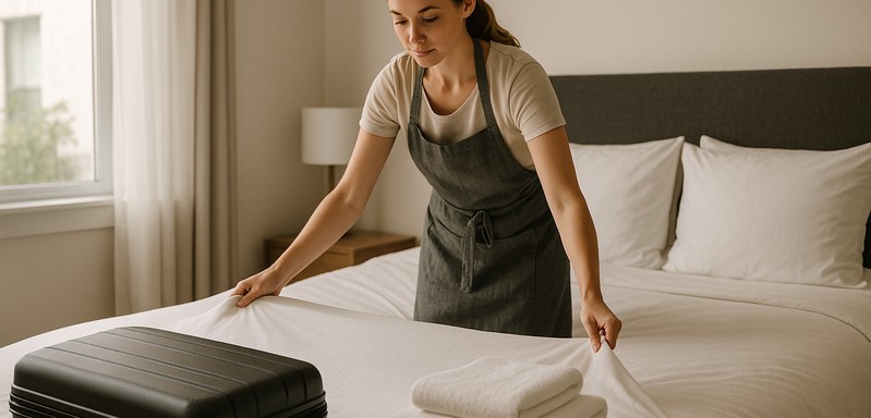 I do home cleaning before guest check-in