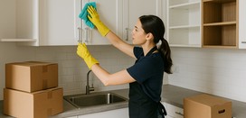 I clean the mess left before move-out