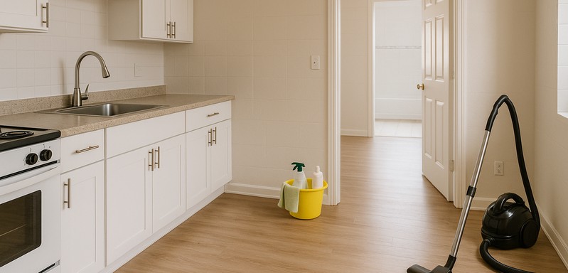 You need your place cleaned before move-out