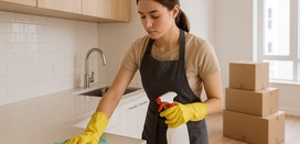 I will scrub the spots left before you move out