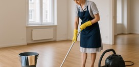 I will scrub every room before you turn in the keys