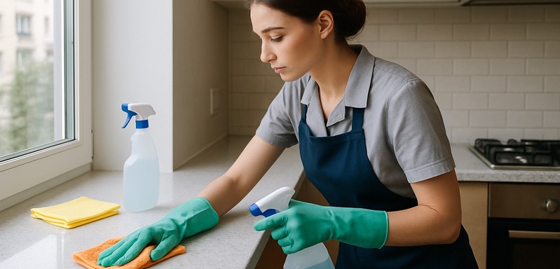 I will deep clean your apartment before guests arrive