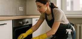 I deep clean bottles, floors, and laundry mess