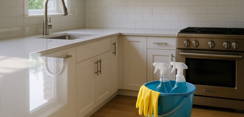 I will deep clean your kitchen this week